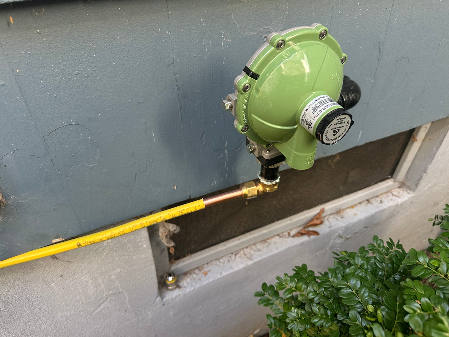 LP piping AG, per foot
